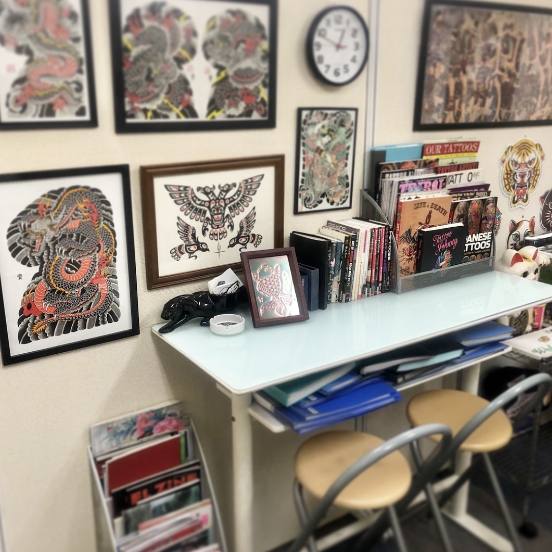 Shop 町田タトゥー アメリカントラディショナル オールドスクールタトゥー ブルドッグシューズ